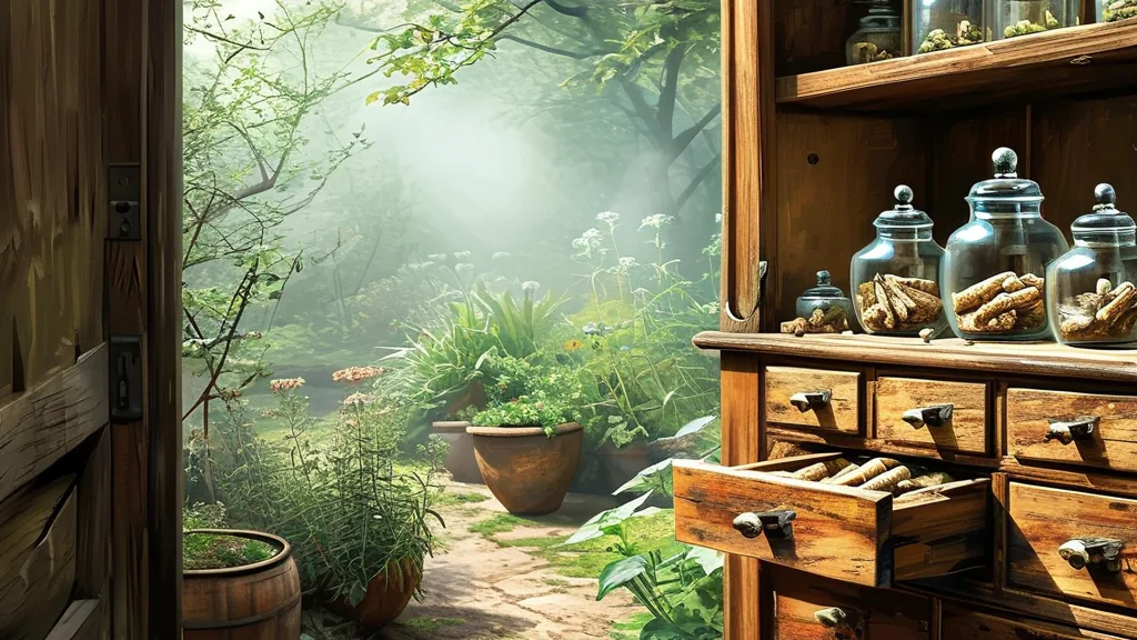 场景立绘：药草